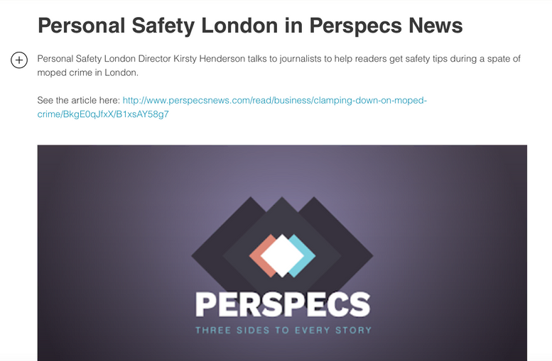 perspecs personal safety